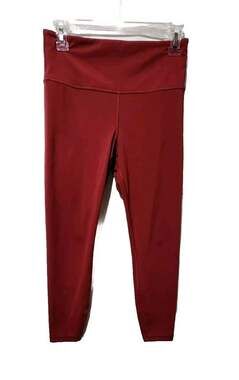 Athleta Elation Train 7/8 Leggings Size Medium Cranberry Yoga Pants Gym EUC